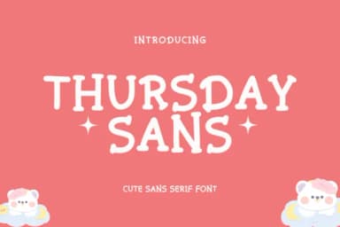 Thursday Sans by SiapGraph — Slab Serif Font — thumbnail 1