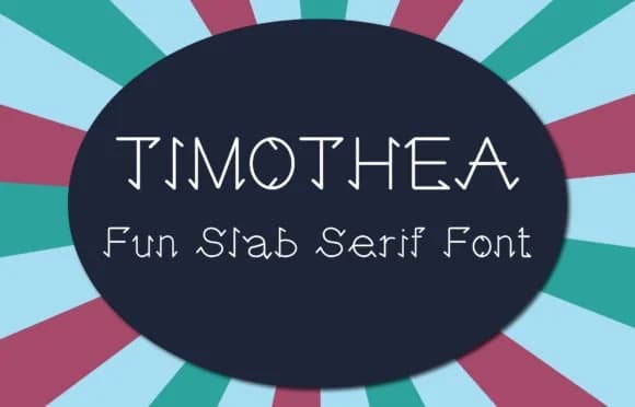 Timothea by Cool Worker — Slab Serif Font