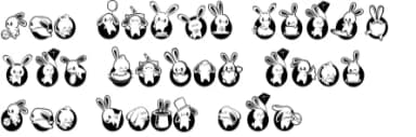 Tiny Bunny by Onoborgol — Dingbats Font — thumbnail 5