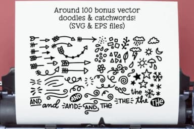 Tippy Tappy Type by GeekMissy — Slab Serif Font — thumbnail 3