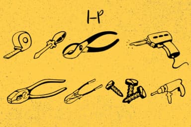 Tools by Minimalistartstudio — Dingbats Font — thumbnail 3