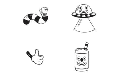 Toon Time by Illustration Ink — Dingbats Font — thumbnail 2