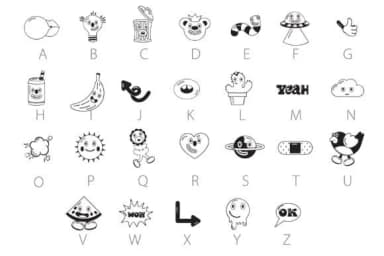 Toon Time by Illustration Ink — Dingbats Font — thumbnail 3