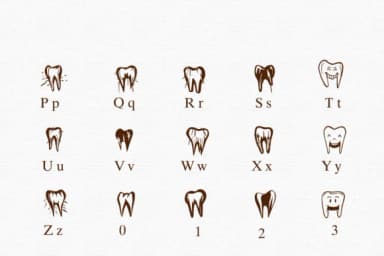 Tooth Bundle by Nongyao — Dingbats Font — thumbnail 3