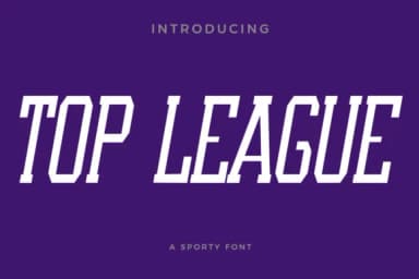 Top League by Pixova Creative — Slab Serif Font — thumbnail 1