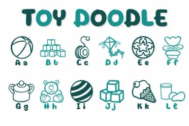 Toy Doodle by Chonada — Dingbats Font — thumbnail 2