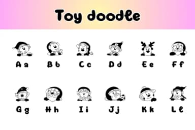 Toy Doodle by Chonada — Dingbats Font — thumbnail 2