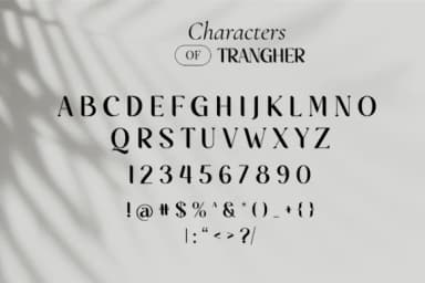 Trangher by Graphue — Slab Serif Font — thumbnail 7