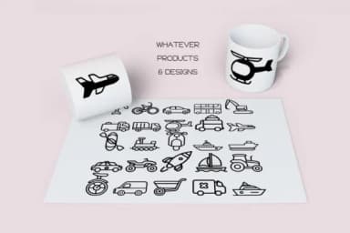 Transport Alphabet by WADLEN — Dingbats Font — thumbnail 6