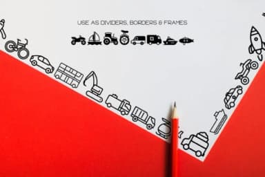 Transport Alphabet by WADLEN — Dingbats Font — thumbnail 7