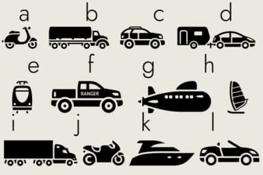 Transportation Icons Dingbats by Minimalistartstudio — Dingbats Font — thumbnail 4