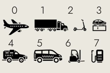 Transportation Icons Dingbats by Minimalistartstudio — Dingbats Font — thumbnail 8