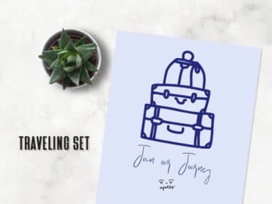 Traveling Set by Apollo no.64 — Dingbats Font — thumbnail 4