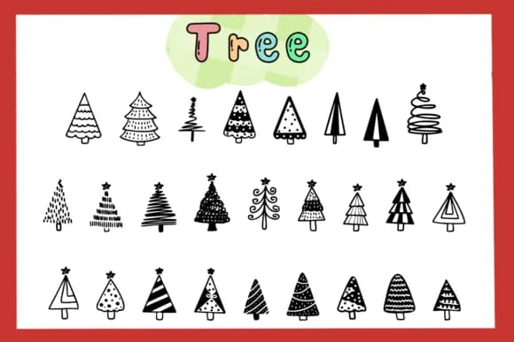 Tree by Foam-Design Store — Dingbats Font