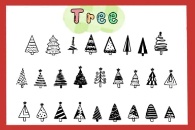 Tree by Foam-Design Store — Dingbats Font — thumbnail 1