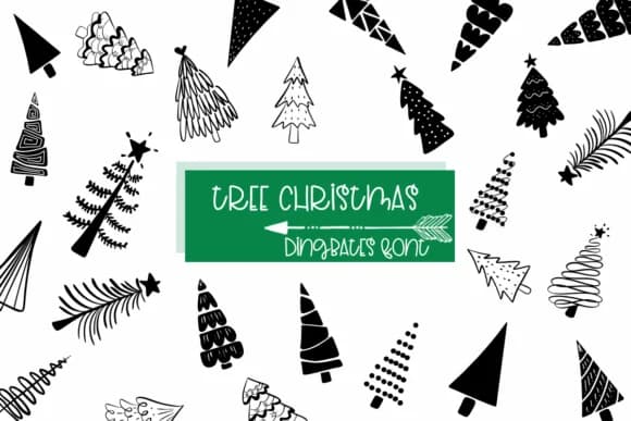 Tree Christmas by Sirinart — Dingbats Font