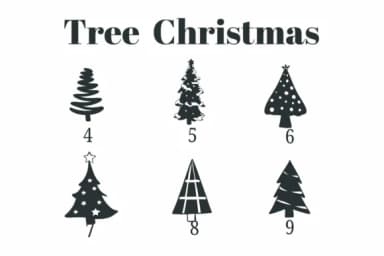 Tree Christmas by Suphitchaya — Dingbats Font — thumbnail 4