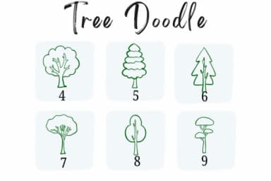 Tree Doodle by Suphitchaya — Dingbats Font — thumbnail 4