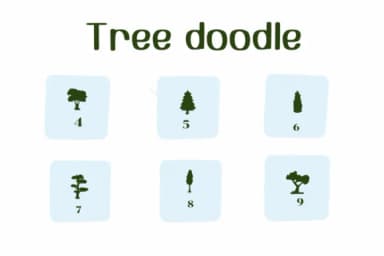 Tree Doodle by Ketsarin — Dingbats Font — thumbnail 4