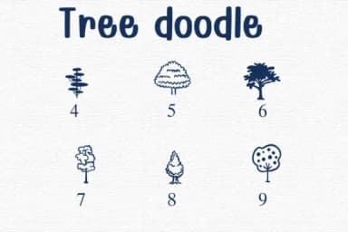 Tree Doodle by Sontaya — Dingbats Font — thumbnail 4