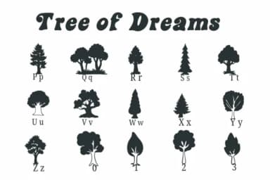 Tree of Dreams by Suphitchaya — Dingbats Font — thumbnail 3