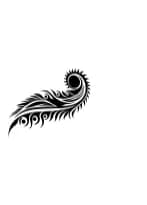 Tribal Feather by MOMAT THIRTYONE — Dingbats Font — thumbnail 3