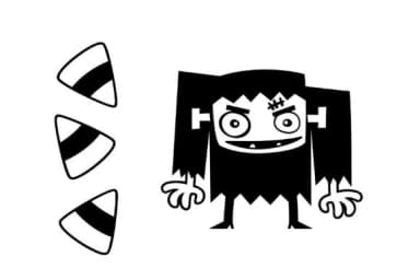 Trick or Treat by Illustration Ink — Dingbats Font — thumbnail 7