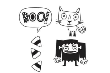 Trick or Treat by Illustration Ink — Dingbats Font — thumbnail 8