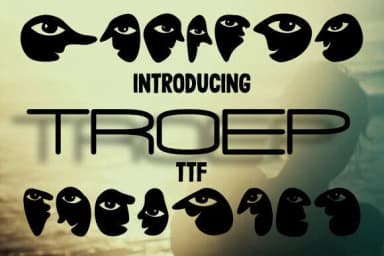 Troep by vladimirnikolic — Dingbats Font — thumbnail 1