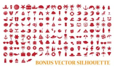 Tropic Doodles by LUXURY T-SHIRT STORE — Dingbats Font — thumbnail 3