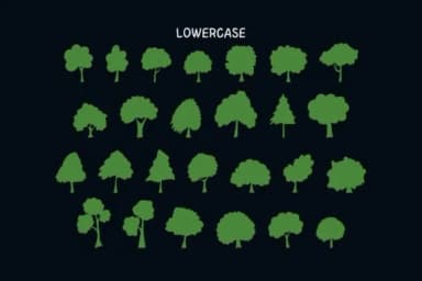 Tropical Tree by Eystore — Dingbats Font — thumbnail 3