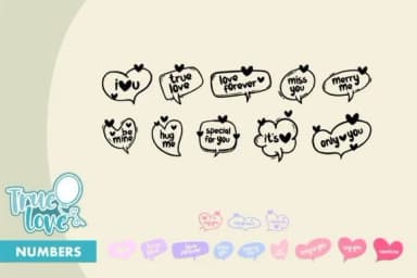 True Love by onoborgol — Dingbats Font — thumbnail 4