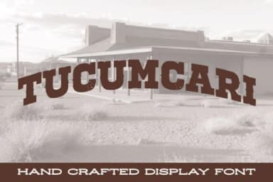 Tucumcari by stompstock — Slab Serif Font — thumbnail 1