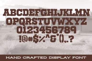 Tucumcari by stompstock — Slab Serif Font — thumbnail 2