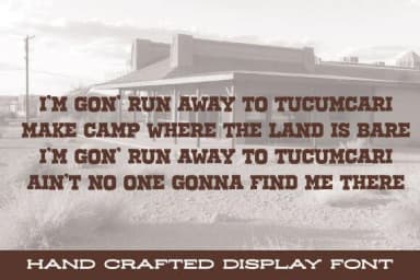 Tucumcari by stompstock — Slab Serif Font — thumbnail 3