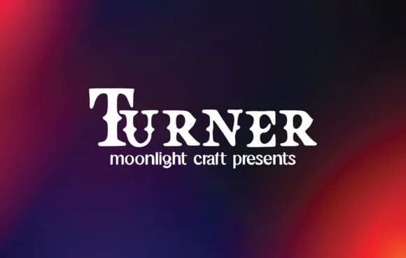Turner by moonlight craft — Slab Serif Font