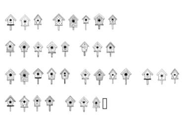 Tweet Deco by Happy Bamboo — Dingbats Font — thumbnail 5