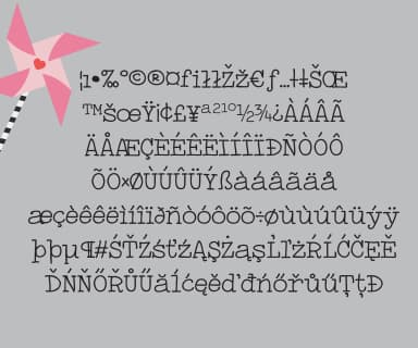 Type Right by Printabletales — Slab Serif Font — thumbnail 4