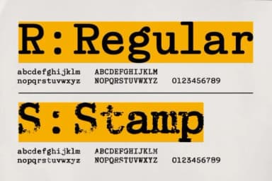 Typedeer Mono by Drizy Studio — Slab Serif Font — thumbnail 3