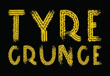 Tyre Grunge by GraphicsNinja — Slab Serif Font — thumbnail 3
