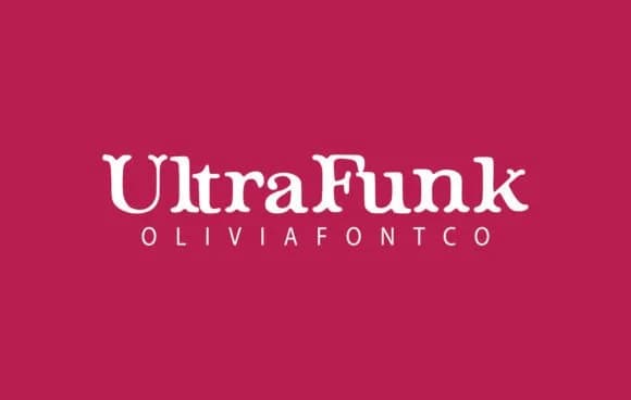 Ultrafunk by OliviaFontCo — Slab Serif Font