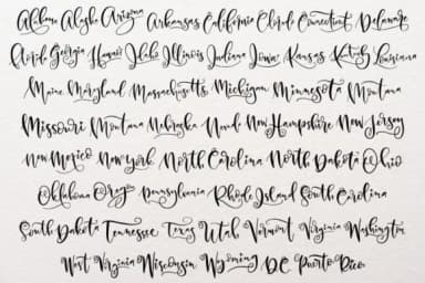 United Scripts by GeekMissy — Dingbats Font — thumbnail 3