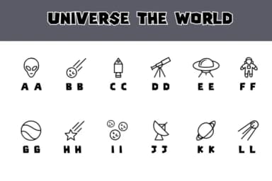 Universe the World by Chonada — Dingbats Font — thumbnail 2