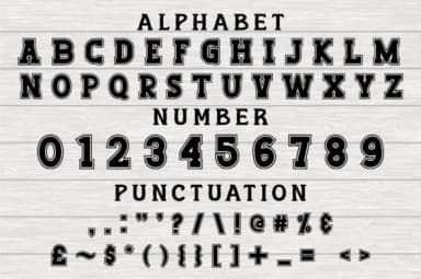 University by BlackCraft — Slab Serif Font — thumbnail 4