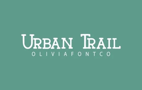 Urban Trail by OliviaFontCo — Slab Serif Font