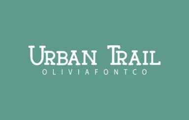Urban Trail by OliviaFontCo — Slab Serif Font — thumbnail 1