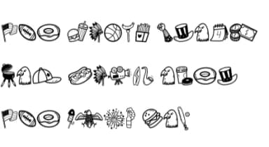 Usa by Natchuta — Dingbats Font — thumbnail 8