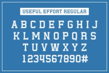 Useful Effort by Damai (7NTypes) — Slab Serif Font — thumbnail 6