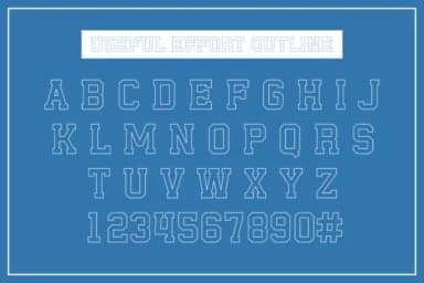 Useful Effort by Damai (7NTypes) — Slab Serif Font — thumbnail 8