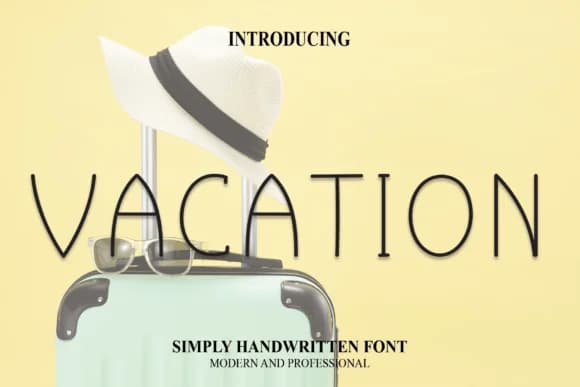 Vacation by william jhordy — Slab Serif Font